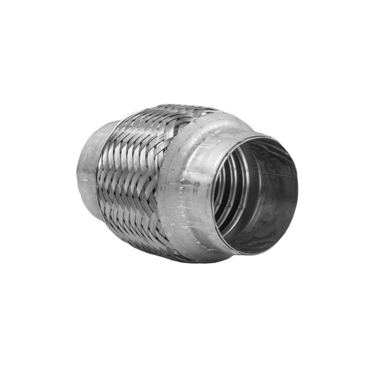 57mm x 100mm Weld On Stainless Steel Exhaust Joint Repair Flexi Tube Pipe