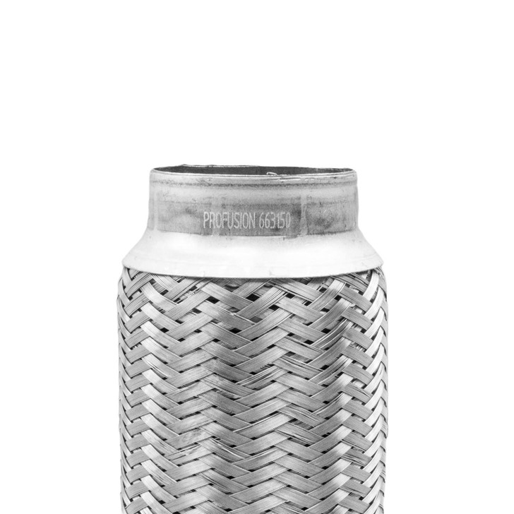 63mm x 150mm Weld On Stainless Steel Exhaust Joint Repair Flexi Tube Pipe