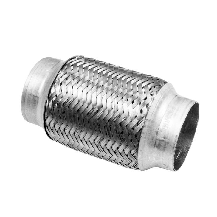 63mm x 150mm Weld On Stainless Steel Exhaust Joint Repair Flexi Tube Pipe