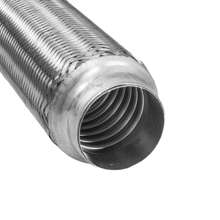 57mm x 250mm Weld On Stainless Steel Exhaust Joint Repair Flexi Tube Pipe