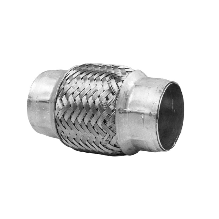 45mm x 100mm Weld On Stainless Steel Exhaust Joint Repair Flexi Tube Pipe