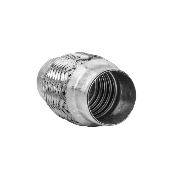 45mm x 100mm Weld On Stainless Steel Exhaust Joint Repair Flexi Tube Pipe