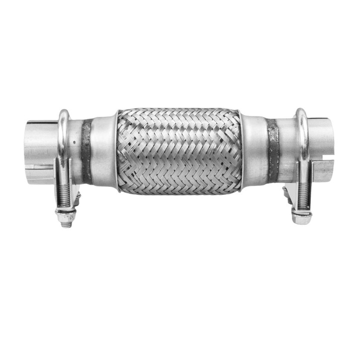 45mm x 250mm Clamp On Exhaust Flexible Joint Repair Flexi Pipe tube Flex