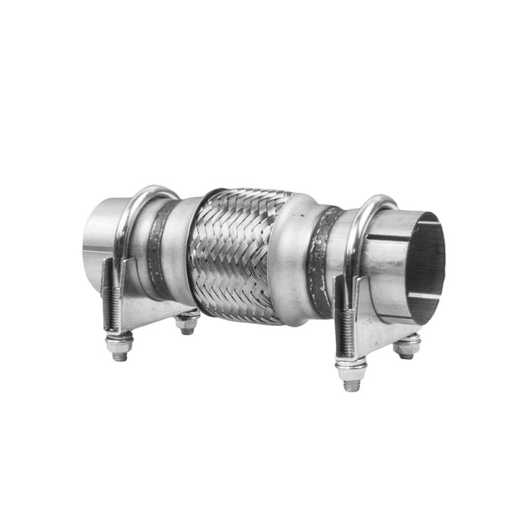 57mm x 200mm Clamp On Exhaust Flexible Joint Repair Flexi Pipe tube Flex