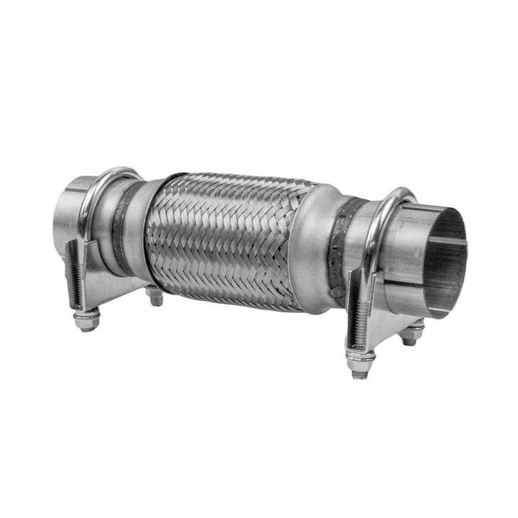 57mm x 250mm Clamp On Exhaust Flexible Joint Repair Flexi Pipe tube Flex