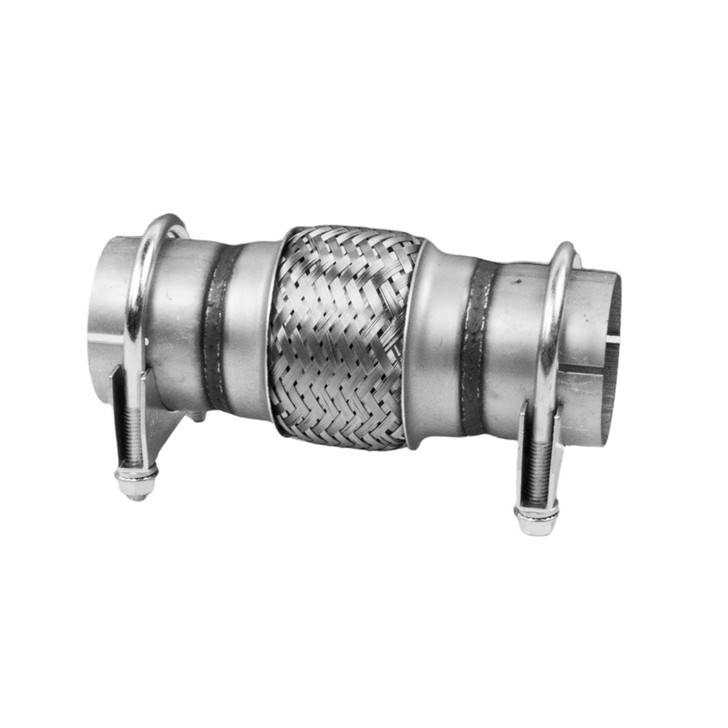 63mm x 200mm Clamp On Exhaust Flexible Joint Repair Flexi Pipe tube Flex