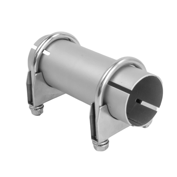 2" 51mm ID Clamp On Exhaust Pipe Joiner Connector Sleeve Tube Repair