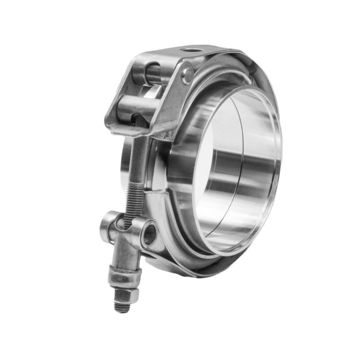 3" Inch 76mm Profusion 304 Stainless Steel V-Band Clamp Kit M/F Quick Release