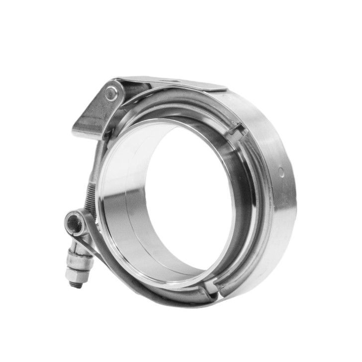 3" Inch 76mm Profusion 304 Stainless Steel V-Band Clamp Kit M/F Quick Release