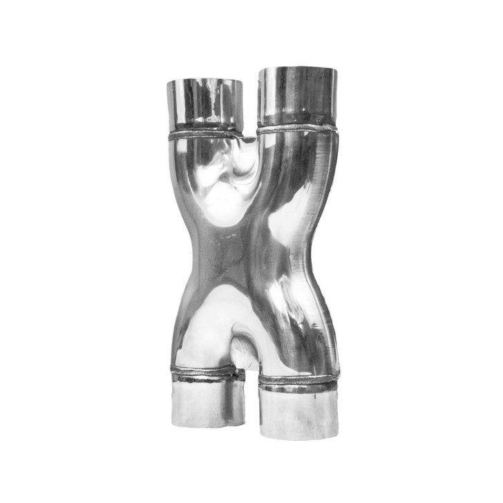 2.5 inch 63mm Profusion Stainless Steel X Pipe Crossover Exhaust