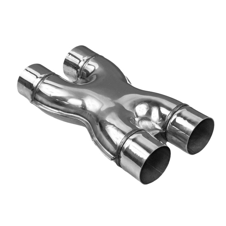 2.5 inch 63mm Profusion Stainless Steel X Pipe Crossover Exhaust