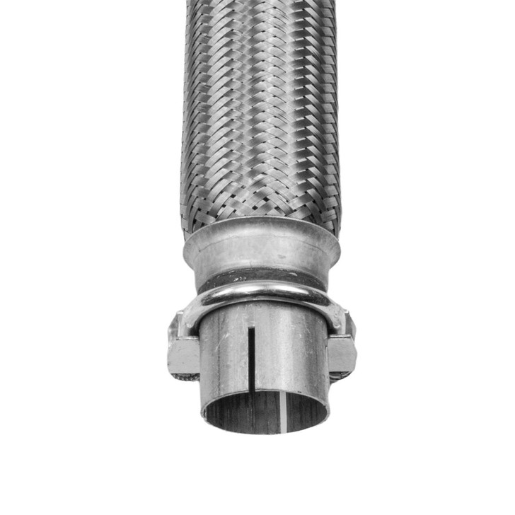 50mm x 300mm Clamp On Exhaust Flexible Joint Repair Flexi Pipe tube Flex