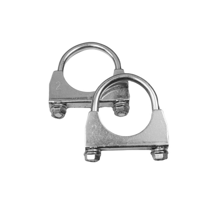 50mm x 300mm Clamp On Exhaust Flexible Joint Repair Flexi Pipe tube Flex