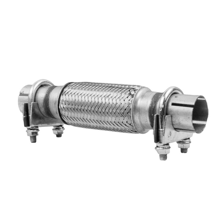 38mm x 250mm Clamp On Exhaust Flexible Joint Repair Flexi Pipe tube Flex