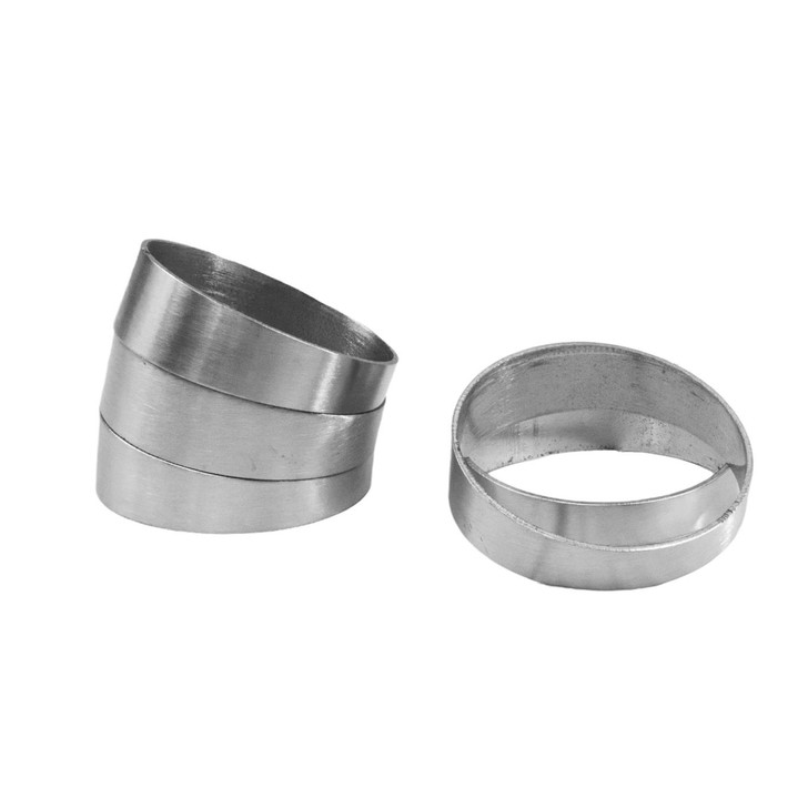 2.5" 63mm Pie Cuts 45 Degree 304 Stainless Steel Exhaust elbow Bend