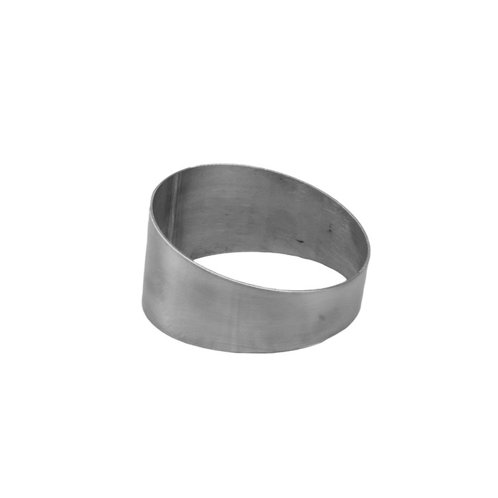 3.5" 89mm Pie Cuts 90 Degree 304 Stainless Steel Exhaust elbow Bend