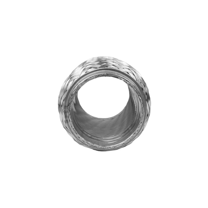 63mm x 150mm Interlock Weld On 304 Stainless Steel Exhaust Turbo Flexi Tube Pipe