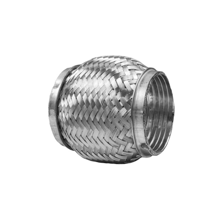 76mm x 100mm Interlock Weld On 304 Stainless Steel Exhaust Turbo Flexi Tube Pipe