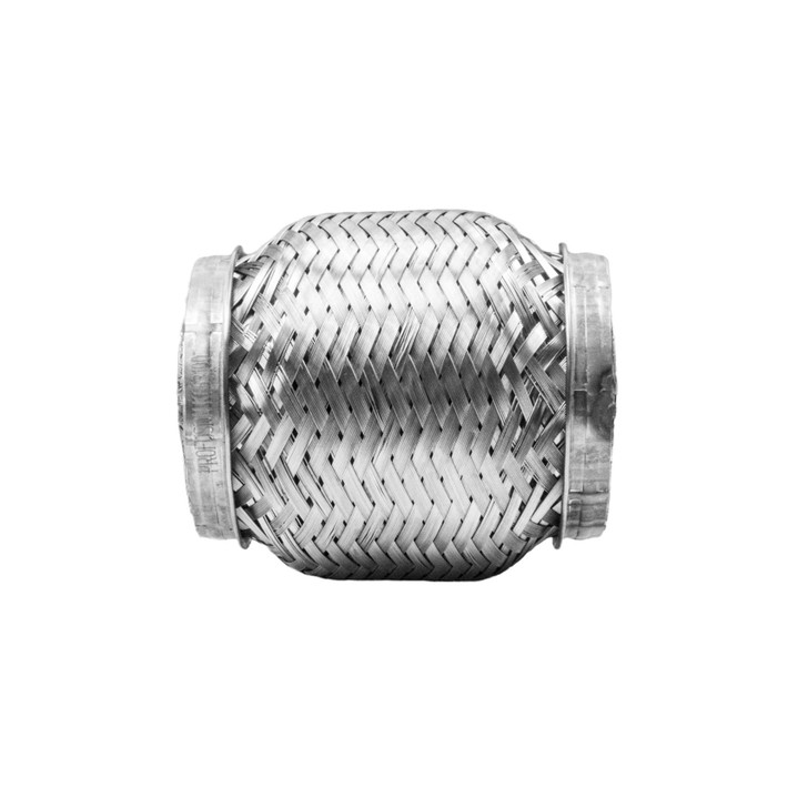 63mm x 100mm Interlock Weld On 304 Stainless Steel Exhaust Turbo Flexi Tube Pipe