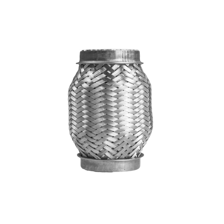 51mm x 100mm Interlock Weld On 304 Stainless Steel Exhaust Turbo Flexi Tube Pipe