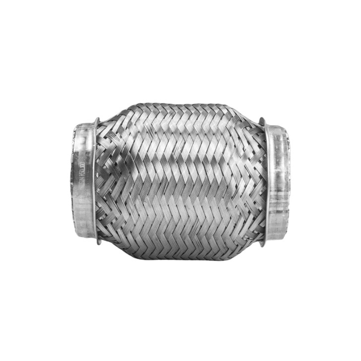 51mm x 100mm Interlock Weld On 304 Stainless Steel Exhaust Turbo Flexi Tube Pipe