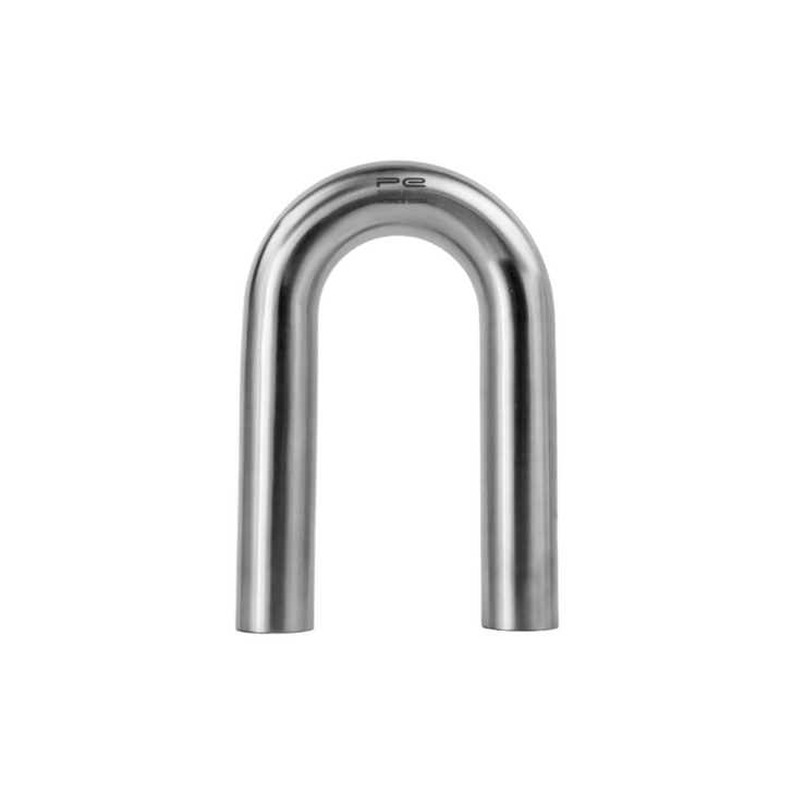 180 Degree 38.1mm 1.5D Mandrel Exhaust Bend T304 Stainless Steel Long Legs