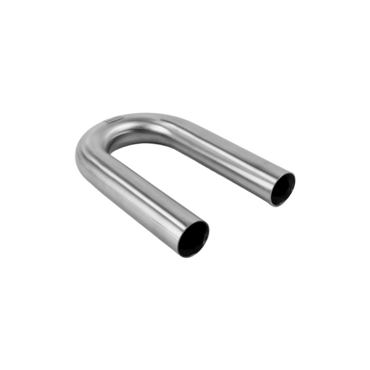180 Degree 38.1mm 1.5D Mandrel Exhaust Bend T304 Stainless Steel Long Legs