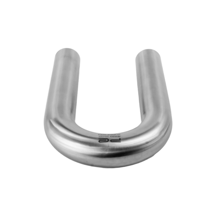 180 Degree 38.1mm 1.5D Mandrel Exhaust Bend T304 Stainless Steel Long Legs