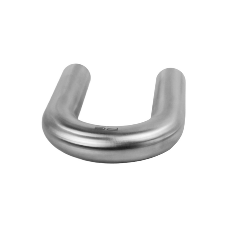 180 Degree 51mm 1.5D Mandrel Exhaust Bend T304 Stainless Steel Long Legs