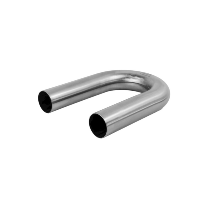 180 Degree 51mm 1.5D Mandrel Exhaust Bend T304 Stainless Steel Long Legs