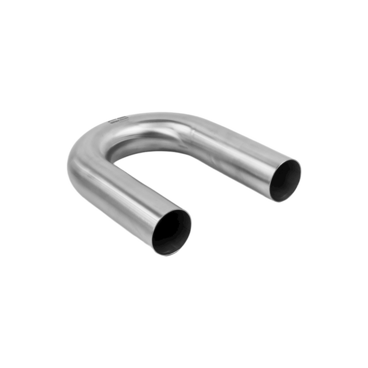 180 Degree  63mm 1.5D Mandrel Exhaust Bend T304 Stainless Steel Long Legs