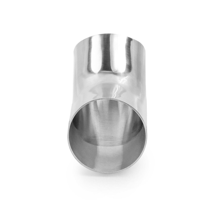 45 degree 3" 76mm Tight 1D Mandrel Exhaust Bend T304 Stainless Steel Polished