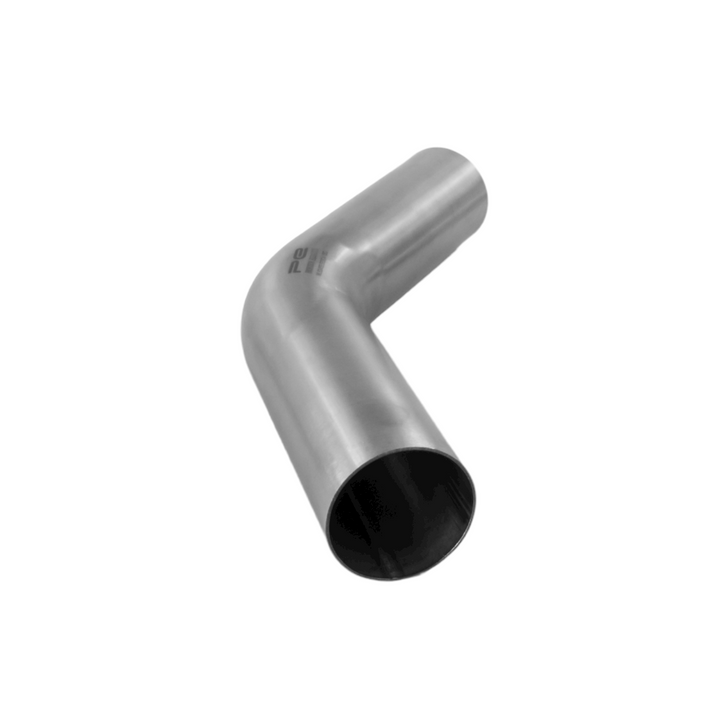 45 Degree 57mm 1.5D Mandrel Exhaust Bend T304 Stainless Steel Long Legs