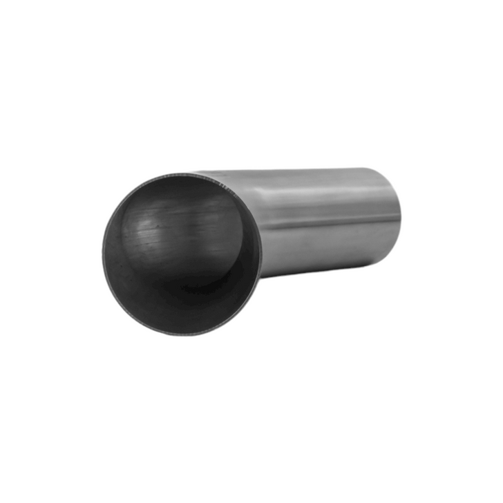 45 Degree 63mm 1.5D Mandrel Exhaust Bend T304 Stainless Steel Long Legs