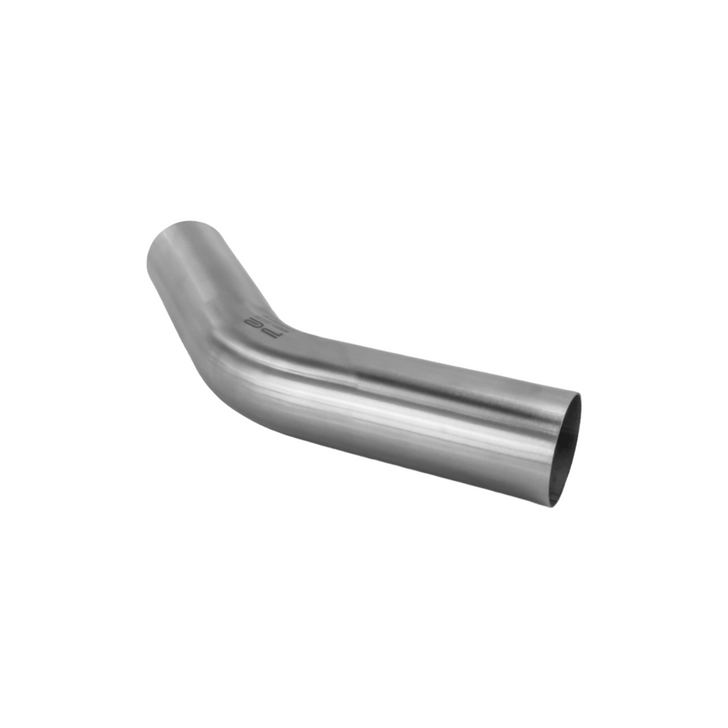 45 Degree 76mm 1.5D Mandrel Exhaust Bend T304 Stainless Steel Long Legs