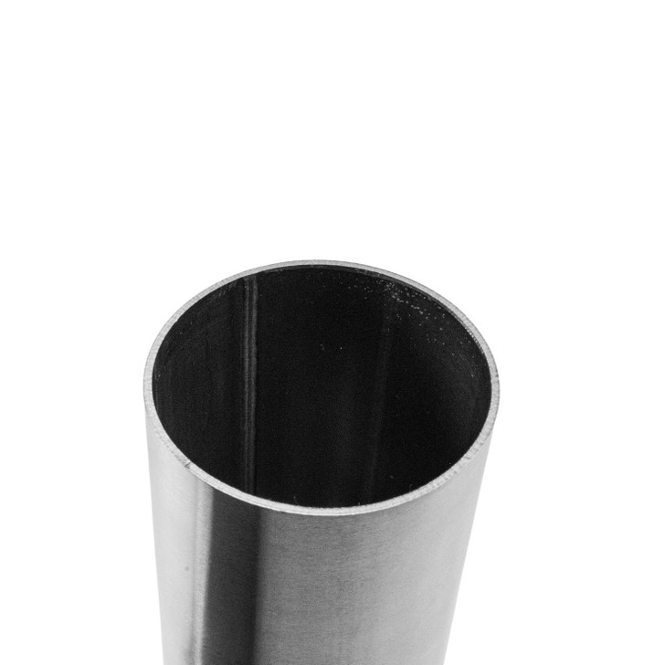 90 Degree 57mm 1.5D Mandrel Exhaust Bend T304 Stainless Steel Long Legs