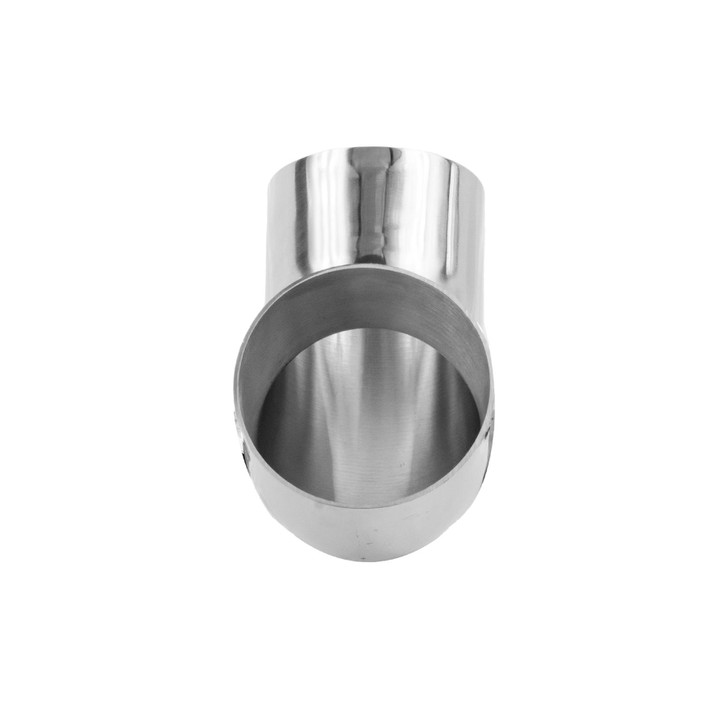 90 degree 3" 76mm Tight 1D Mandrel Exhaust Bend T304 Stainless Steel Polished