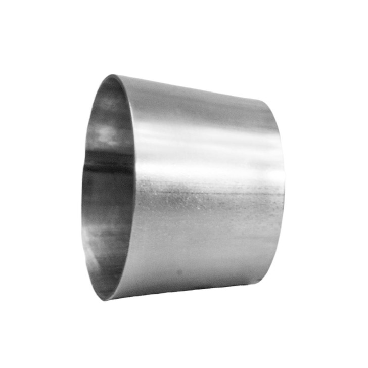 2.5" 63mm to 3" 76mm 304 Stainless Steel Exhaust Cone Reducer