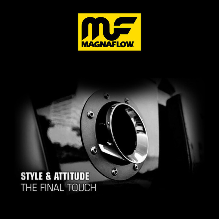 4" inch Round 304 Stainless MagnaFlow Exhaust Tip 35164