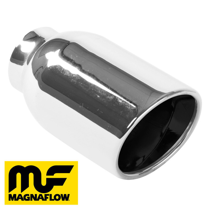 4" inch Round 304 Stainless MagnaFlow Exhaust Tip 35164