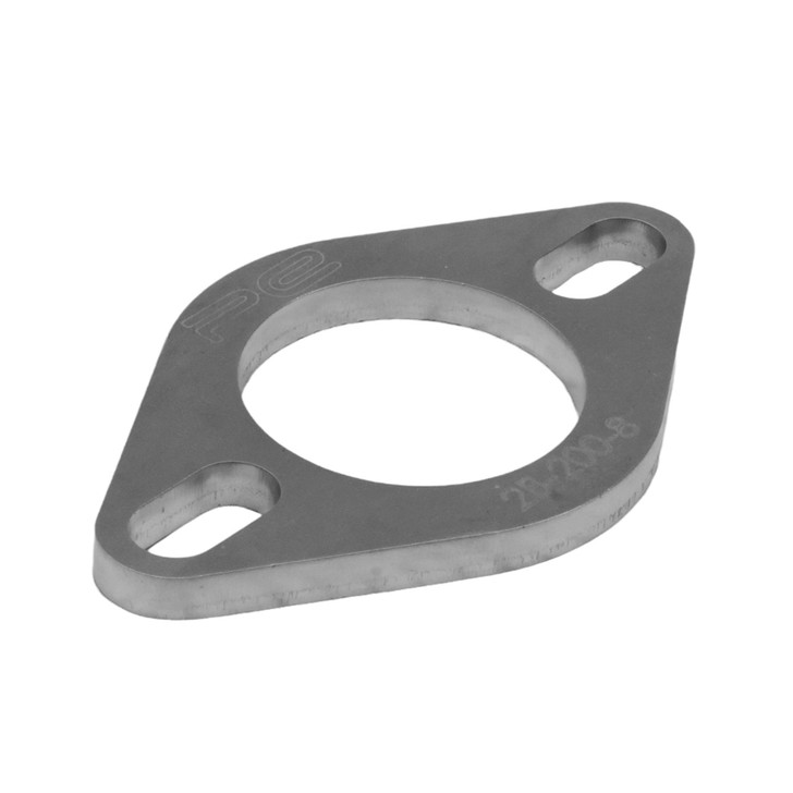 Exhaust Flange 2 inch ID 304 Stainless Steel 8mm thick 2 Bolt Flange
