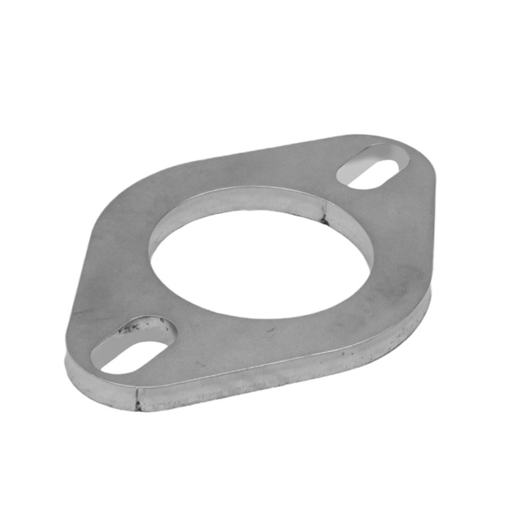 Exhaust Flange 2.25 inch ID 304 Stainless Steel 8mm thick 2 Bolt Flange