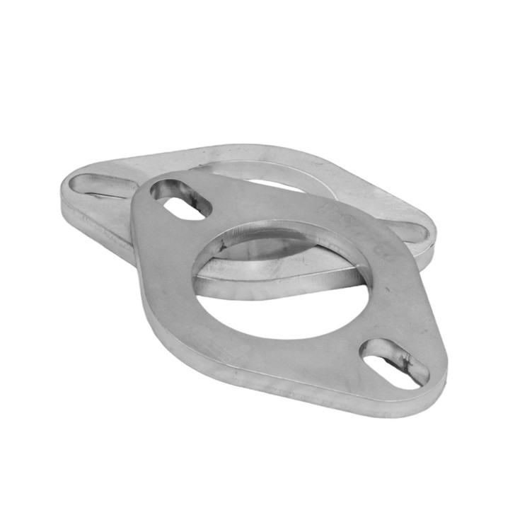 Exhaust Flange 2.25 inch ID 304 Stainless Steel 8mm thick 2 Bolt Flange