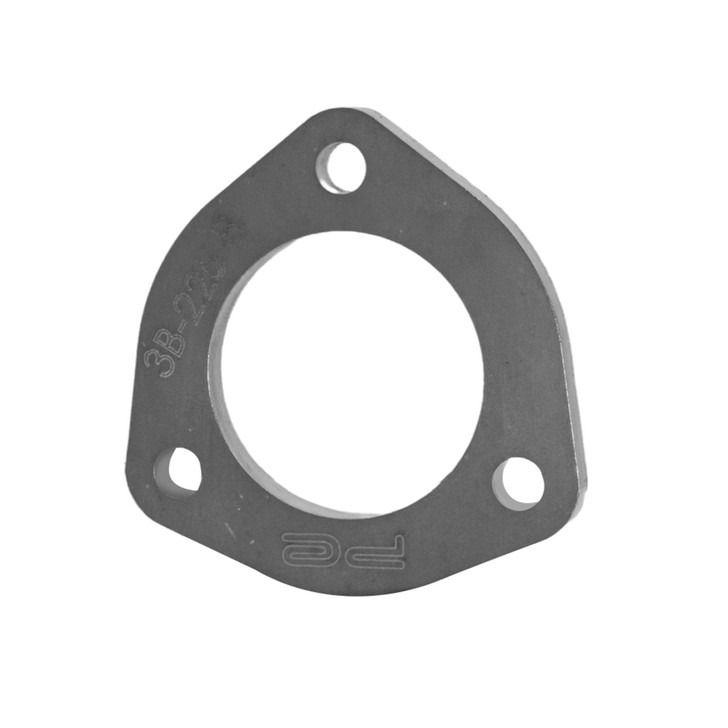 Exhaust Flange 2.25 inch ID 304 Stainless Steel 8mm thick 3 Bolt Flange