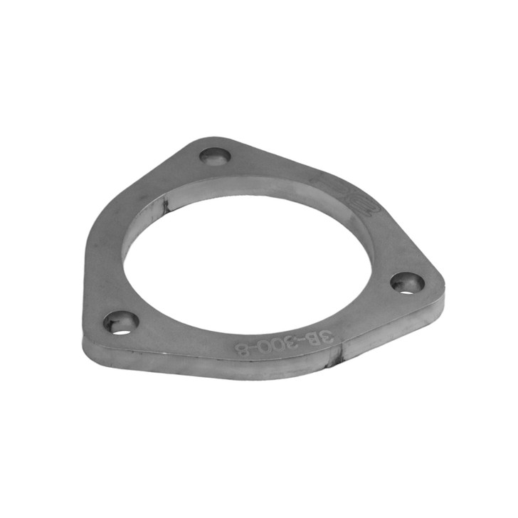 Exhaust Flange 3 inch ID 304 Stainless Steel 8mm thick 3 Bolt Flange