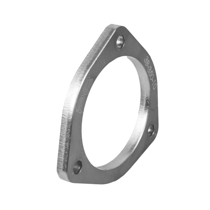 Exhaust Flange 3.5 inch ID 304 Stainless Steel 10mm thick 3 Bolt Flange