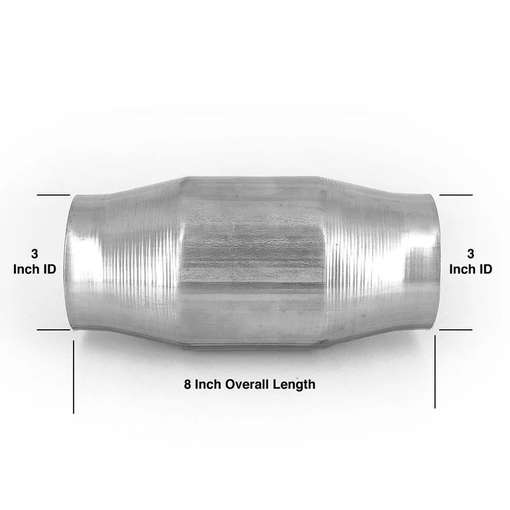 3" 76mm Profusion Universal High Flow Euro 4 Sports Cat 200 Cell CPSI