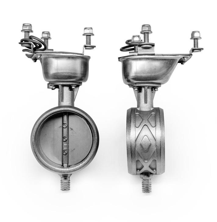 63mm Single Electronic Louter Pro Exhaust Valve Kit