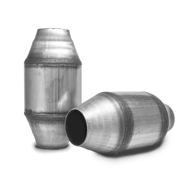 2" 50mm PFC Universal High Flow Marked Euro 4 Sports Cat 200 Cell CPSI 450HP