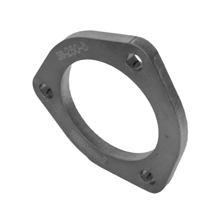 Exhaust Flange 2.5 inch ID 304 Stainless Steel 10mm thick 3 Bolt Flange